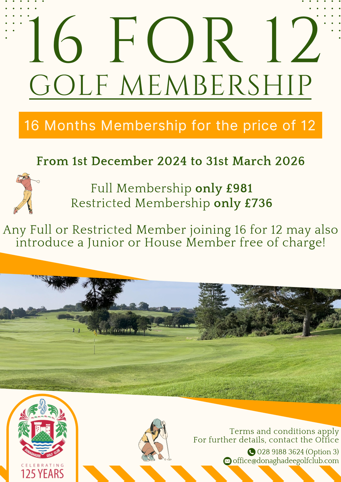 Membership Categories & Offers - Donaghadee Golf Club